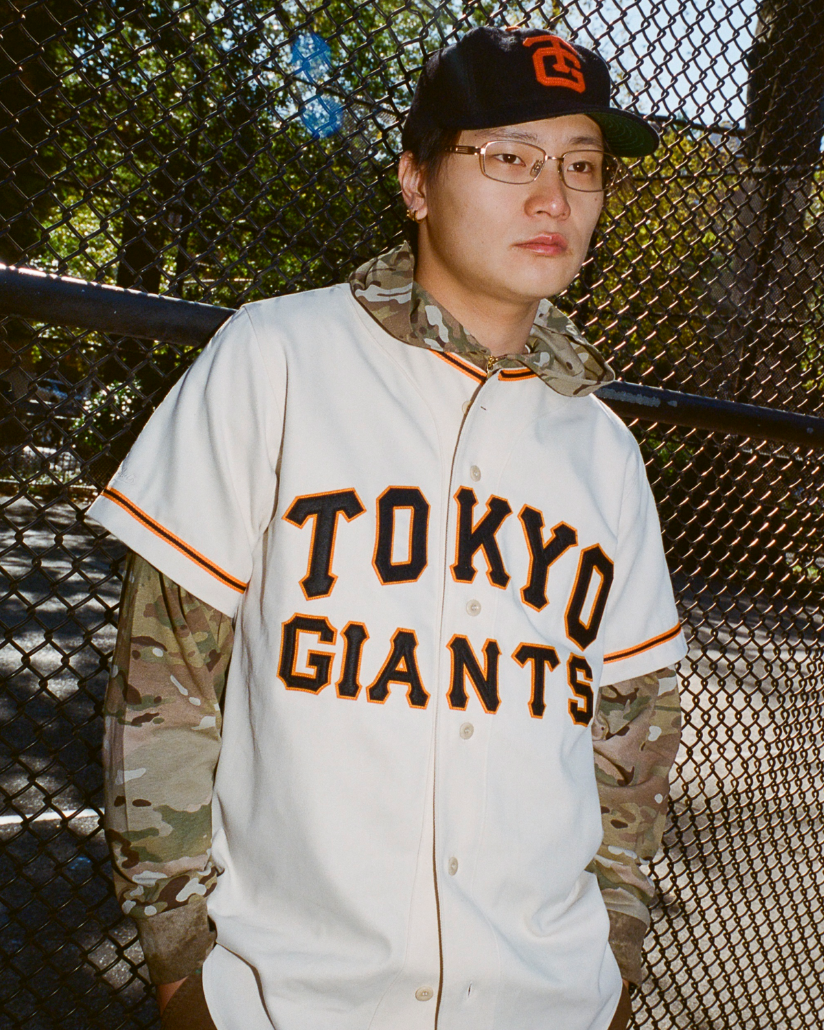 Tokyo Giants 1953 Cotton Twill Baseball Jersey product image 7, provided for visual reference and product detail review