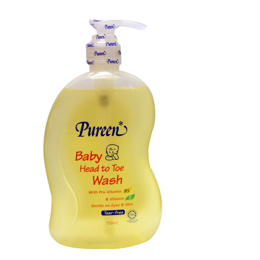 Pureen Baby Head To Toe Wash 750ml