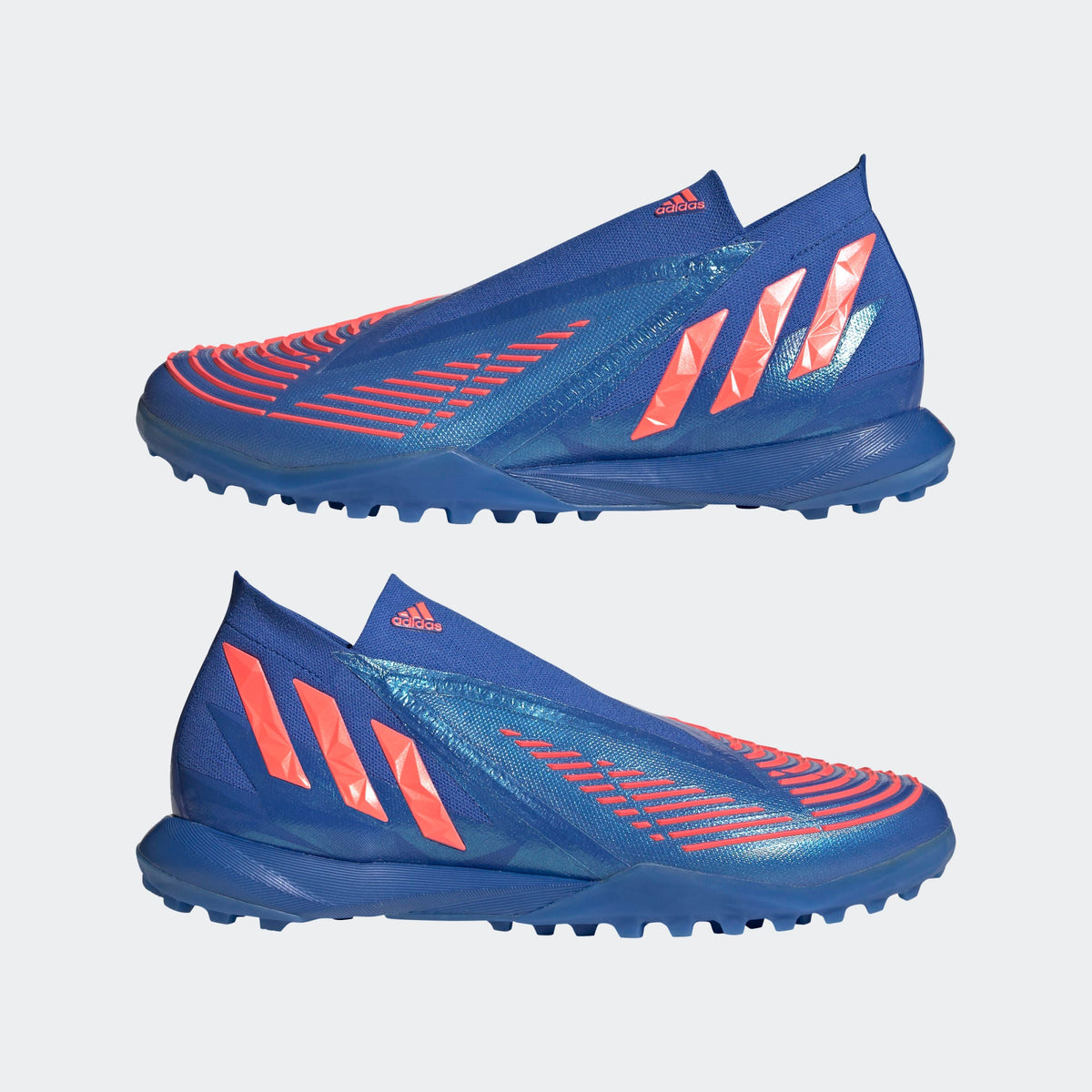 adidas Predator Edge.1 Turf Soccer Shoes Blue Adult product image 8, provided for visual reference and product detail review