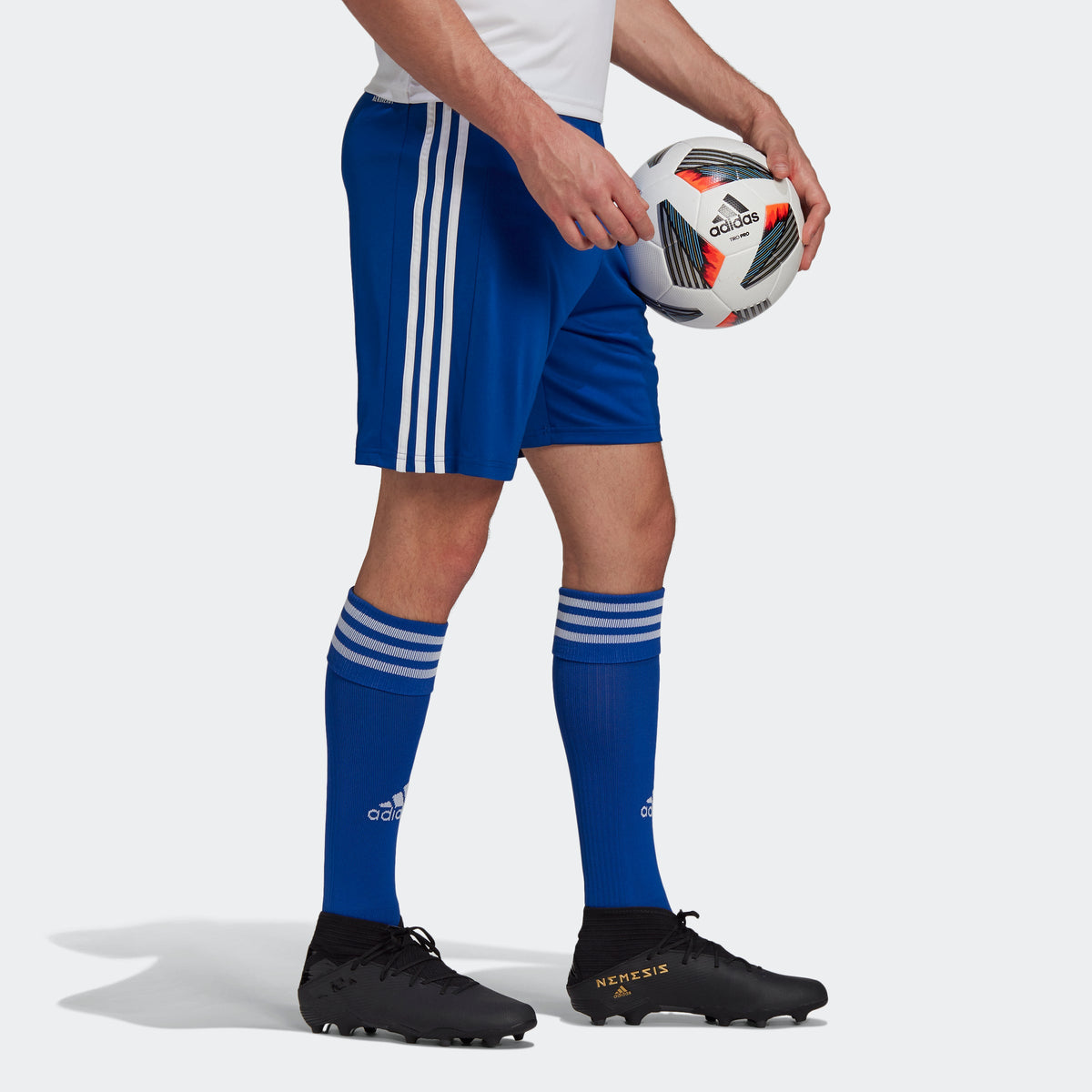 adidas Squadra 21 Shorts - Royal Blue/White product image 4, provided for visual reference and product detail review