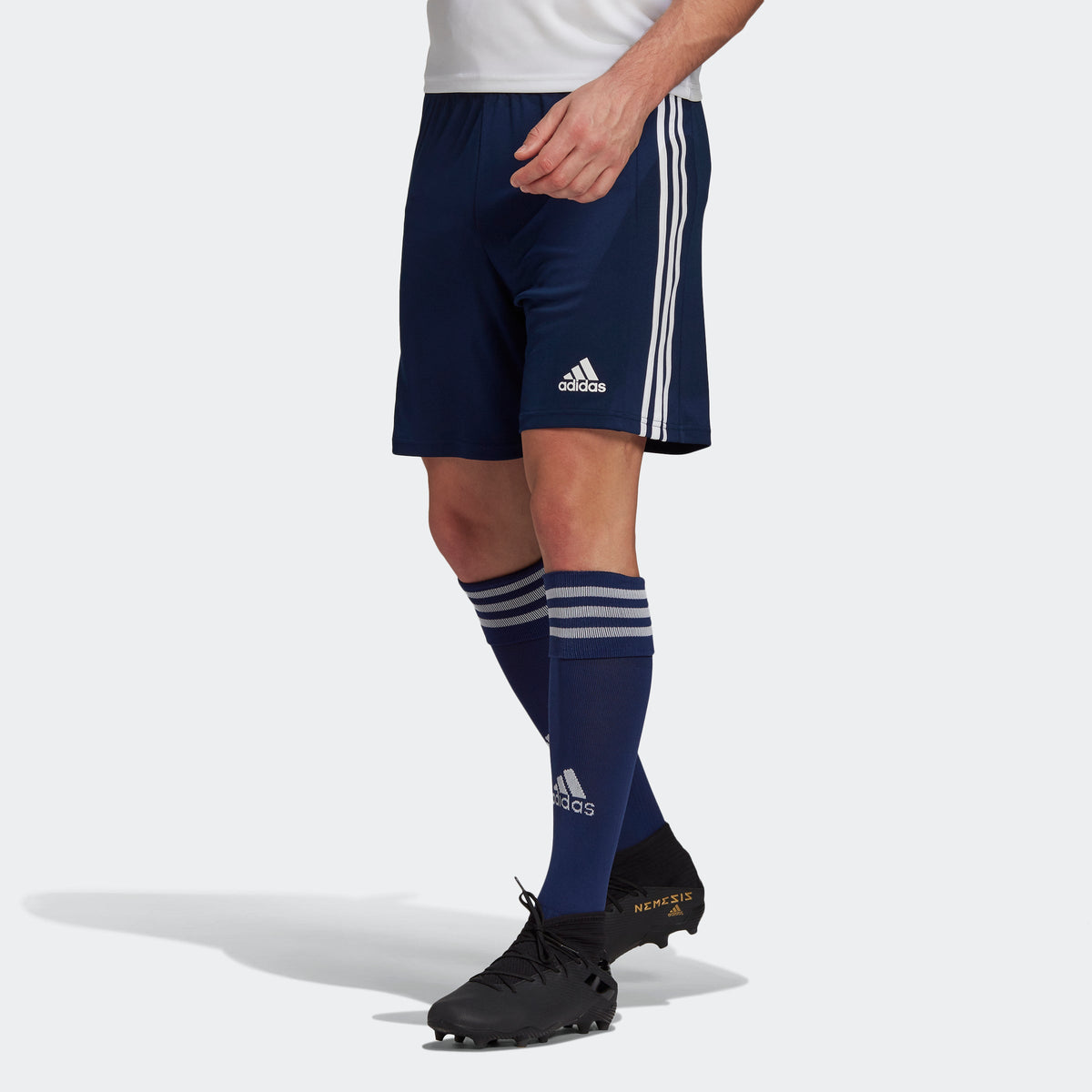adidas Men Squadra 21 Shorts Navy product image 3, provided for visual reference and product detail review