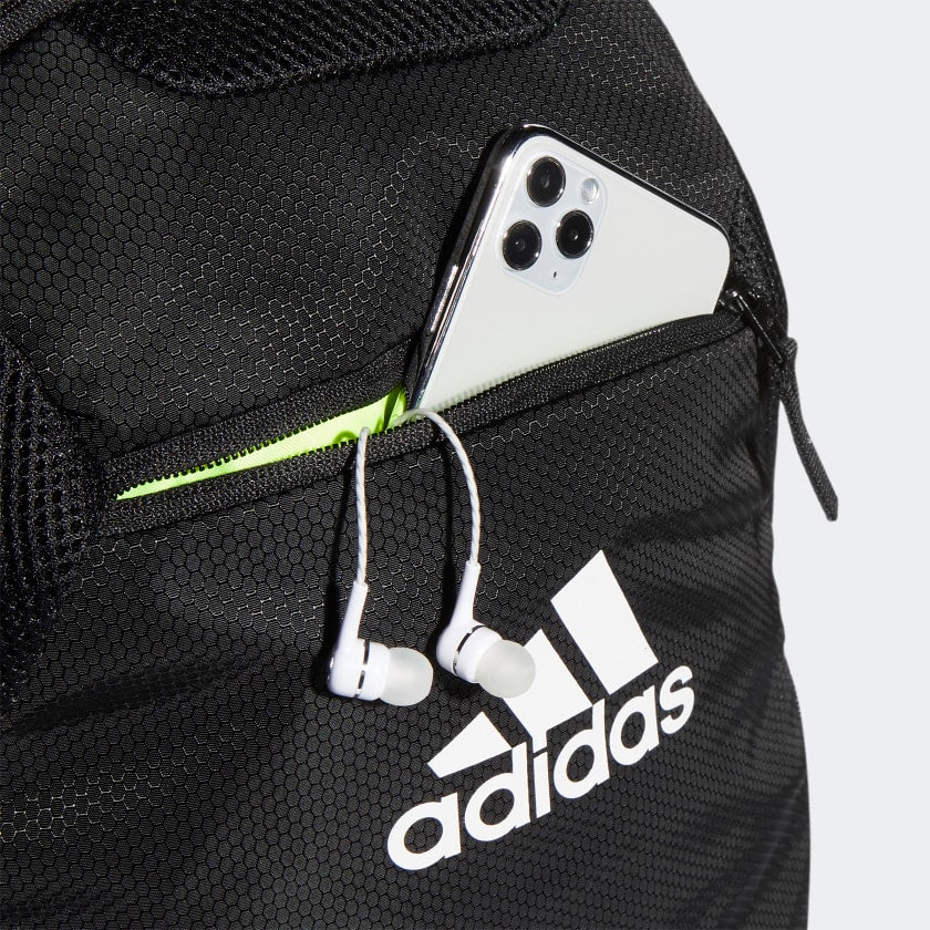Adidas Stadium 3 Backpack Black product image 6, provided for visual reference and product detail review