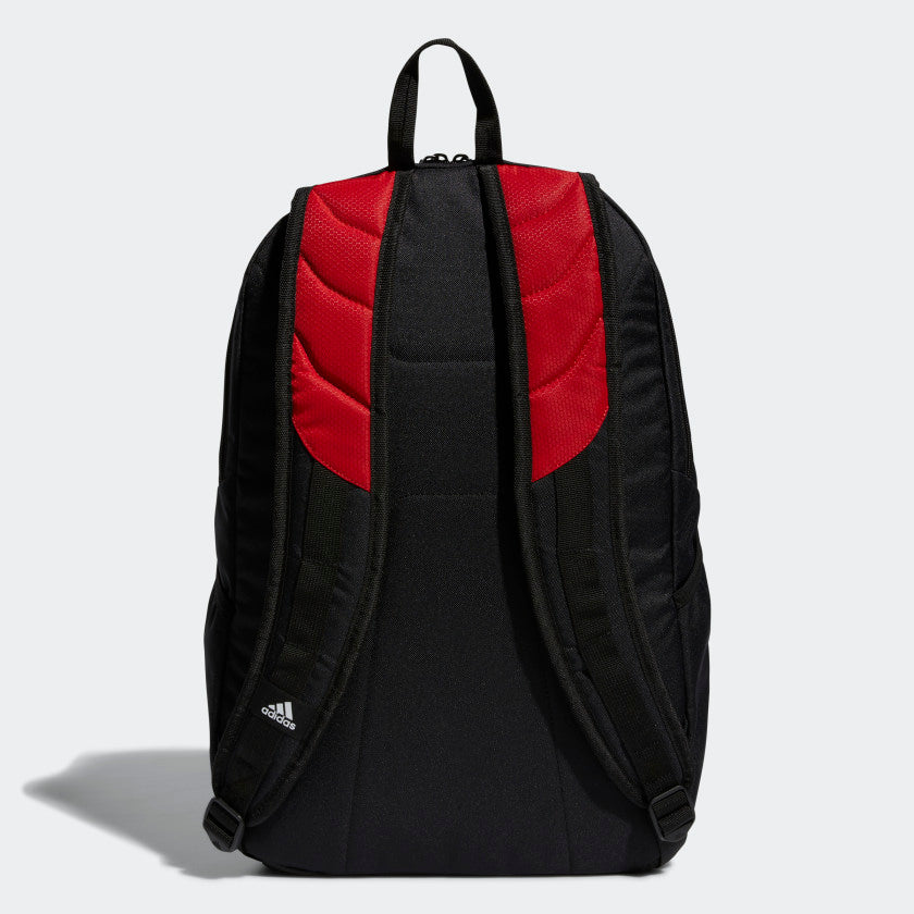 Adidas Stadium 3 Soccer Backpack Red product image 2, provided for visual reference and product detail review