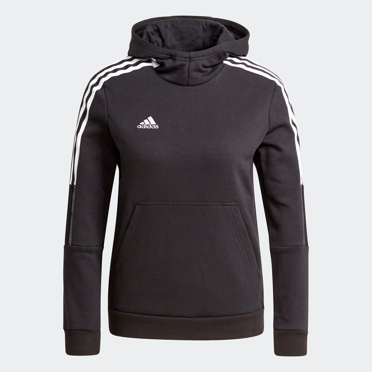 Youth Tiro 21 Hoodie - Black product image 1, provided for visual reference and product detail review