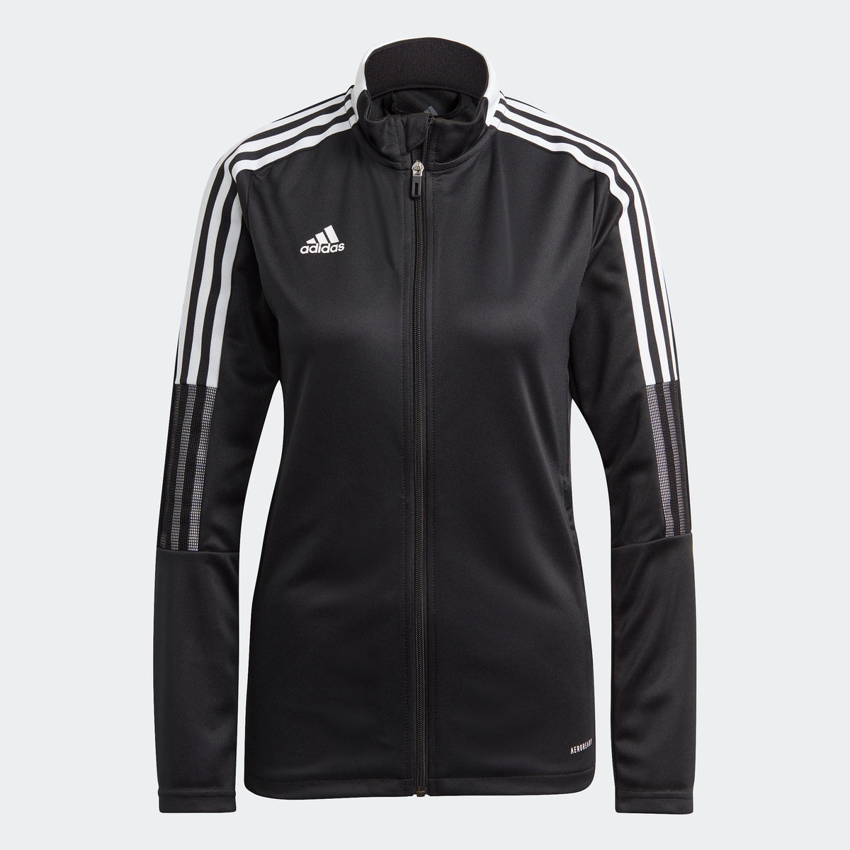 adidas Tiro 21 Women Track Jacket - Black product image 2, provided for visual reference and product detail review