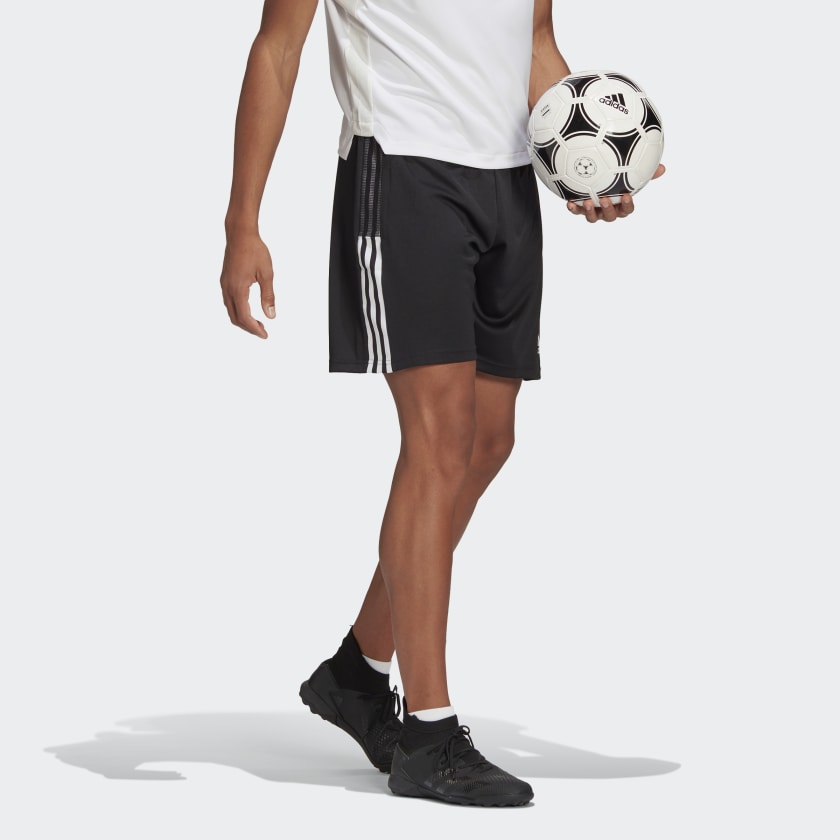 adidas Tiro 21 Training Soccer Shorts w/Pockets product image 2, provided for visual reference and product detail review