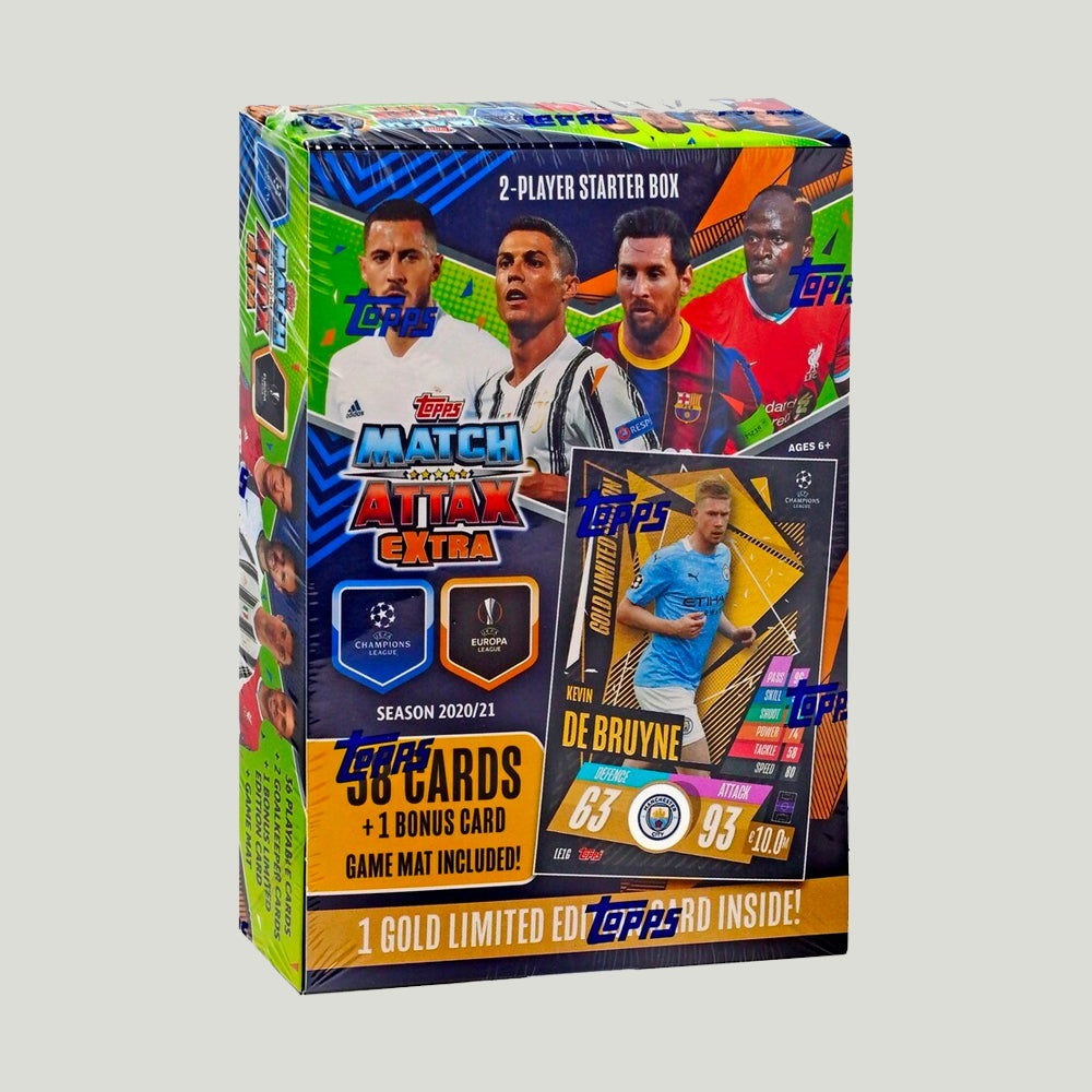 UEFA Match Attax Xtra 20/21 UEFA 2 Player Starter Box Trading Cards product image 1, provided for visual reference and