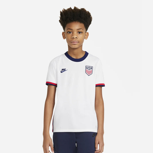 Youth USA Home Jersey 2021 product image 1, provided for visual reference and product detail review