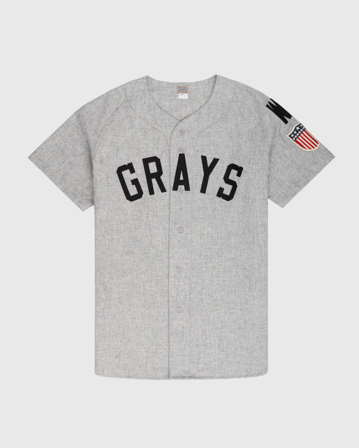 Homestead Grays 1944 Authentic Wool Road Baseball Jersey product image 1, provided for visual reference and product detail
