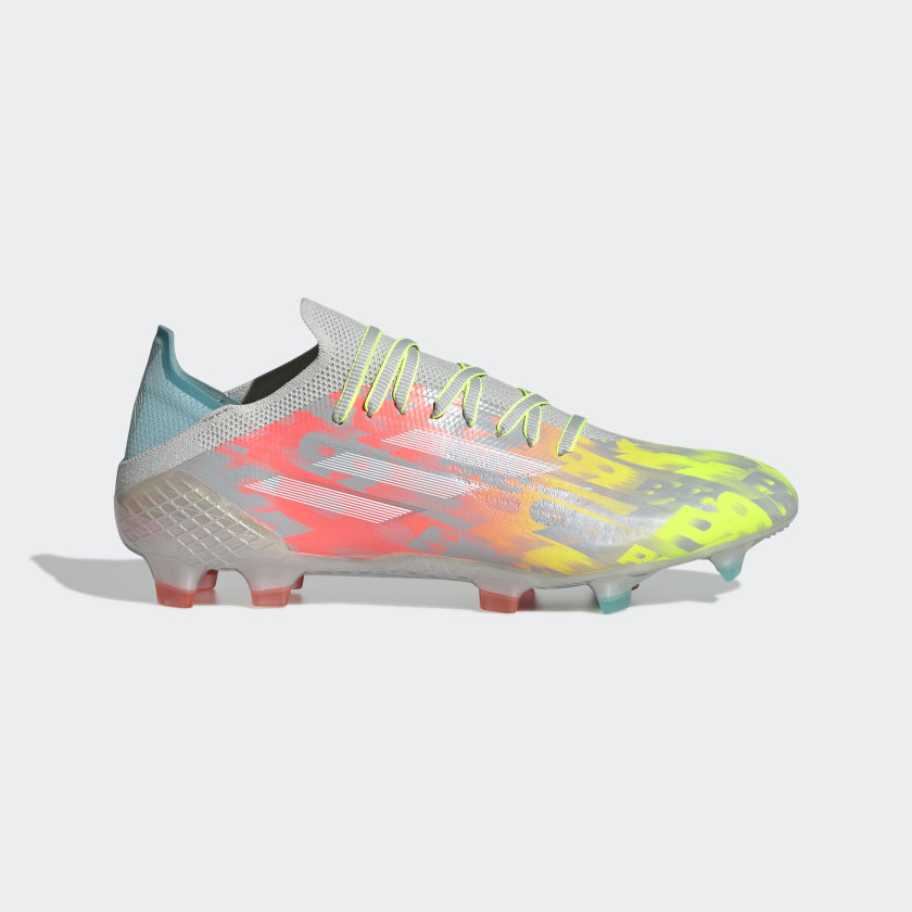 X Speedflow.1 Firmground Soccer Shoes product image 1, provided for visual reference and product detail review