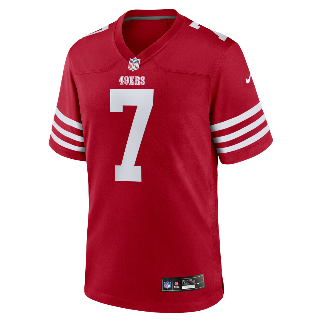 San Francisco 49ers Thomas Morstead Nike Scarlet Game Jersey product image 2
