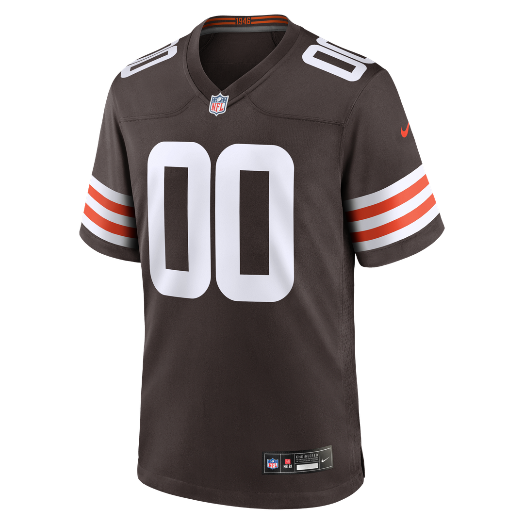 Cleveland Browns Nike White Custom Jersey product image 8