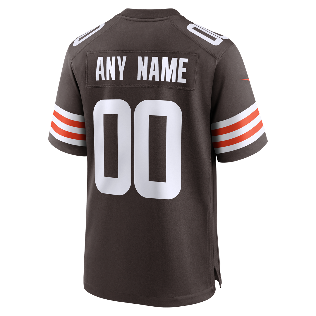 Cleveland Browns Nike White Custom Jersey product image 9