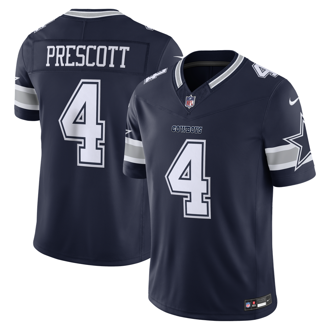 Dallas Cowboys Dak Prescott Nike White Alternate Vapor FUSE product image 7