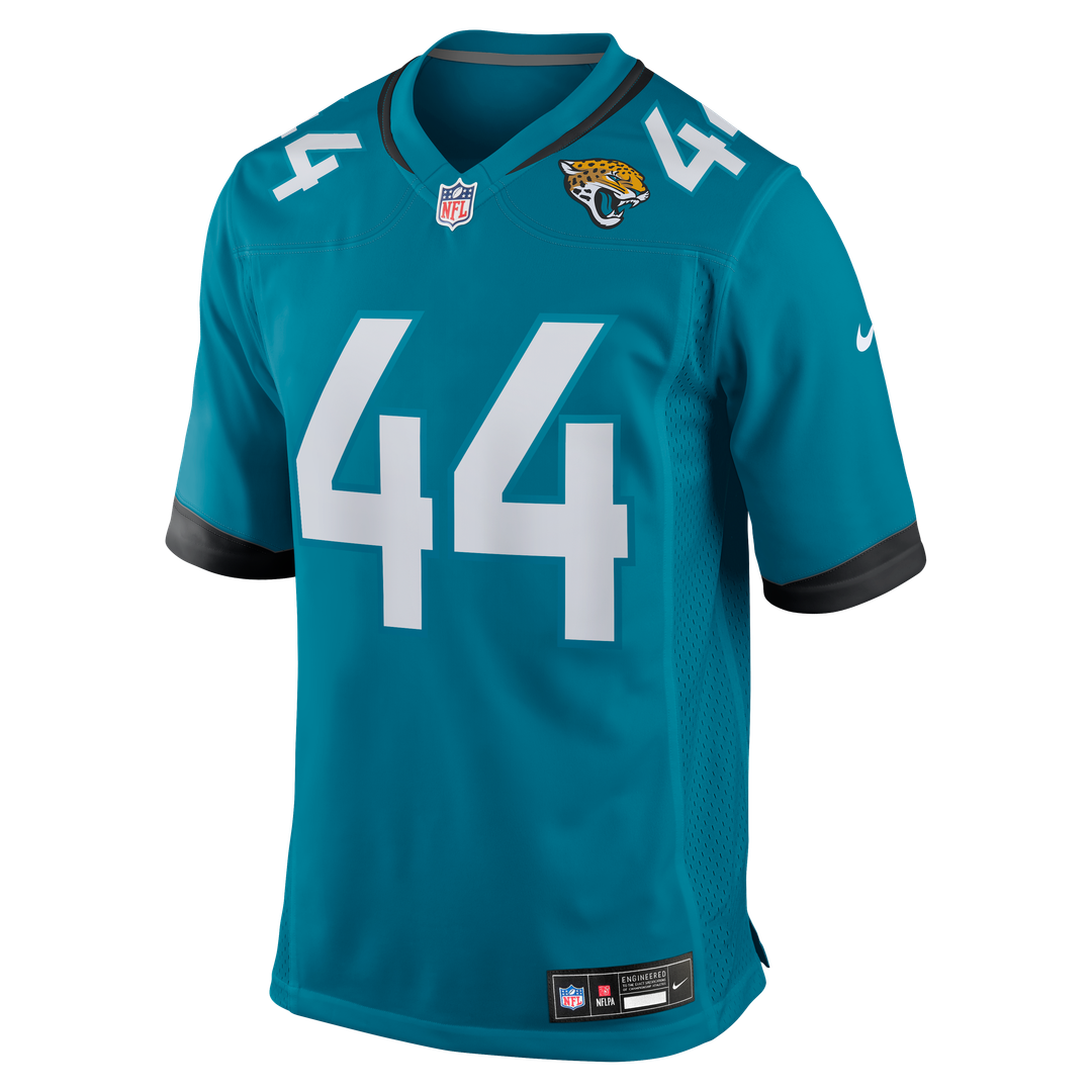 Jacksonville Jaguars Travon Walker Nike Teal Game Jersey product image 10