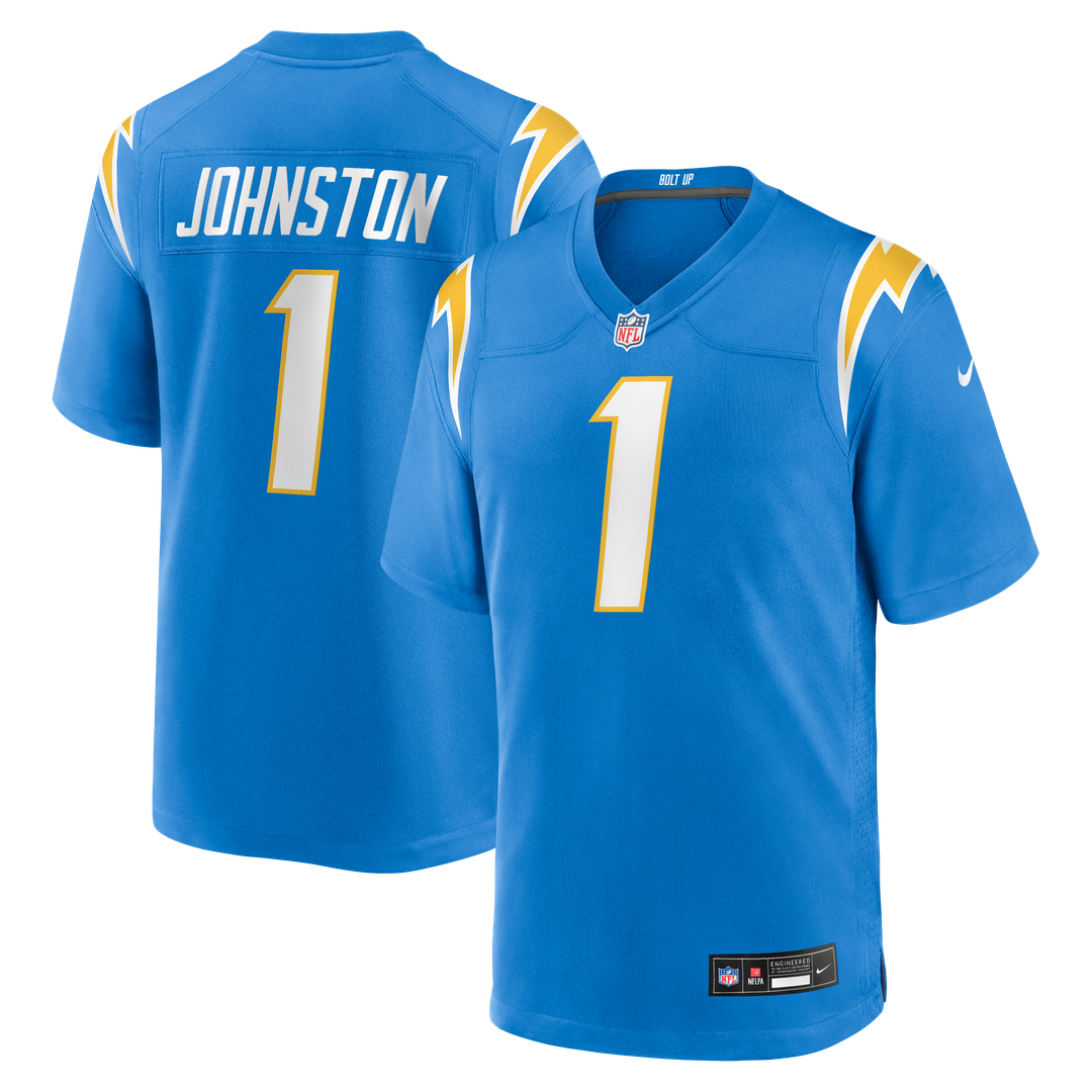 Los Angeles Chargers Quentin Johnston Nike Navy Alternate product image 7