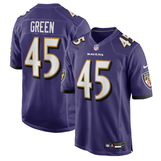Baltimore Ravens Mike Green Nike Purple Game Jersey product image 1