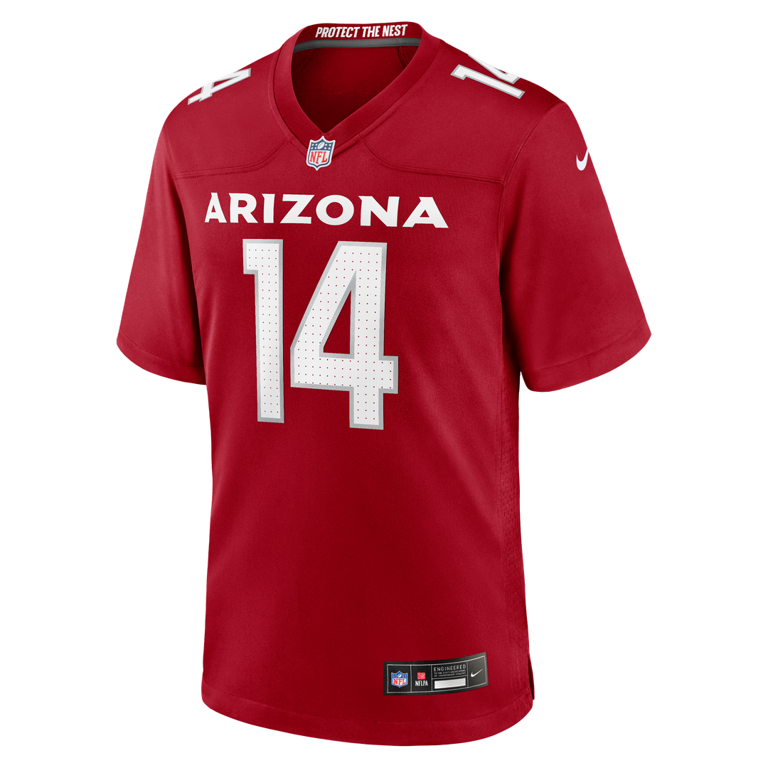 Arizona Cardinals Michael Wilson Nike Cardinal Game Jersey product image 2