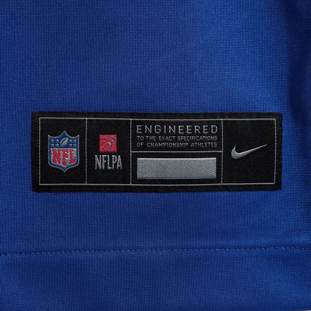 New York Giants Nic Jones Nike Royal Game Jersey product image 6