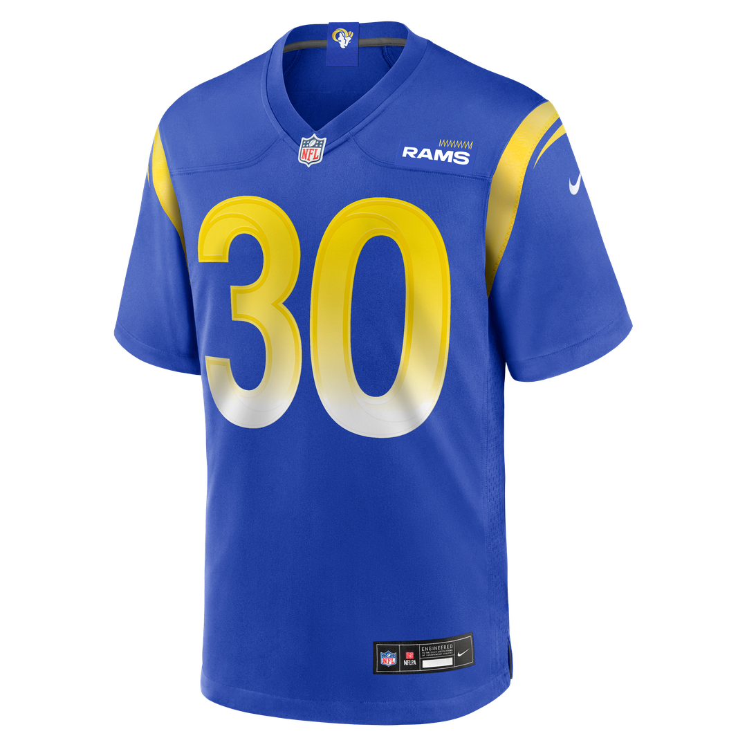 Los Angeles Rams Josh Wallace Nike Royal Game Jersey product image 2