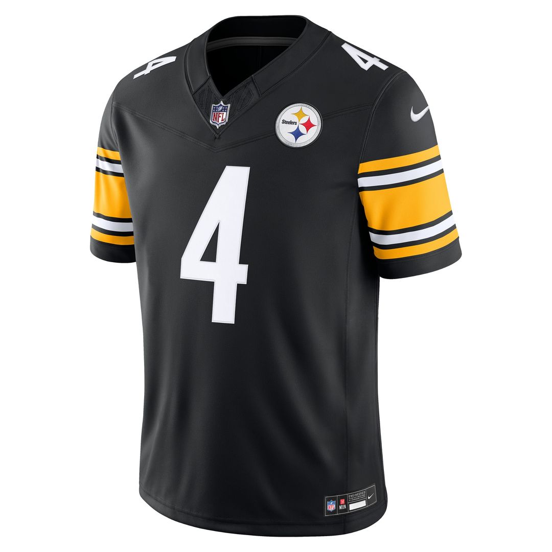 Pittsburgh Steelers DK Metcalf Nike Black Team Vapor FUSE product image 2
