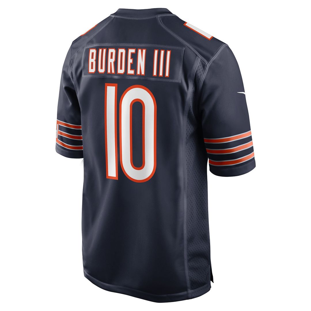 Chicago Bears Luther Burden III Nike Navy Game Jersey product image 3