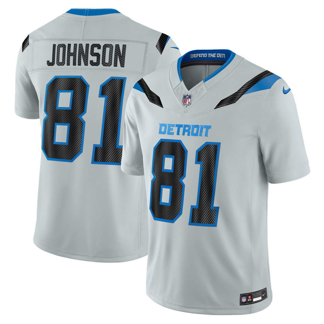 Detroit Lions Calvin Johnson Nike Silver 2026 Rivalries product image 1