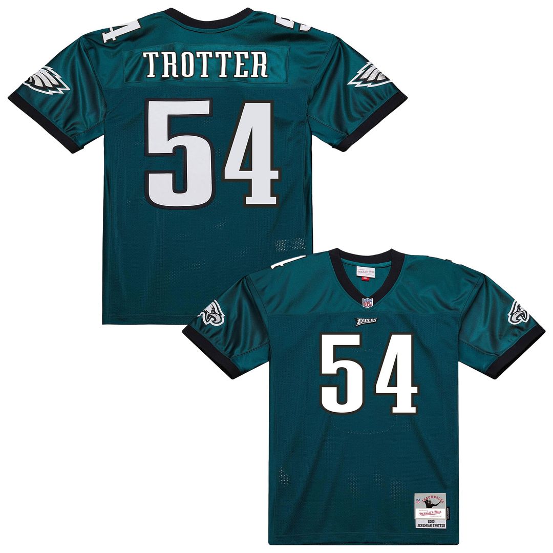 Philadelphia Eagles Jeremiah Trotter Mitchell & Ness Green product image 1