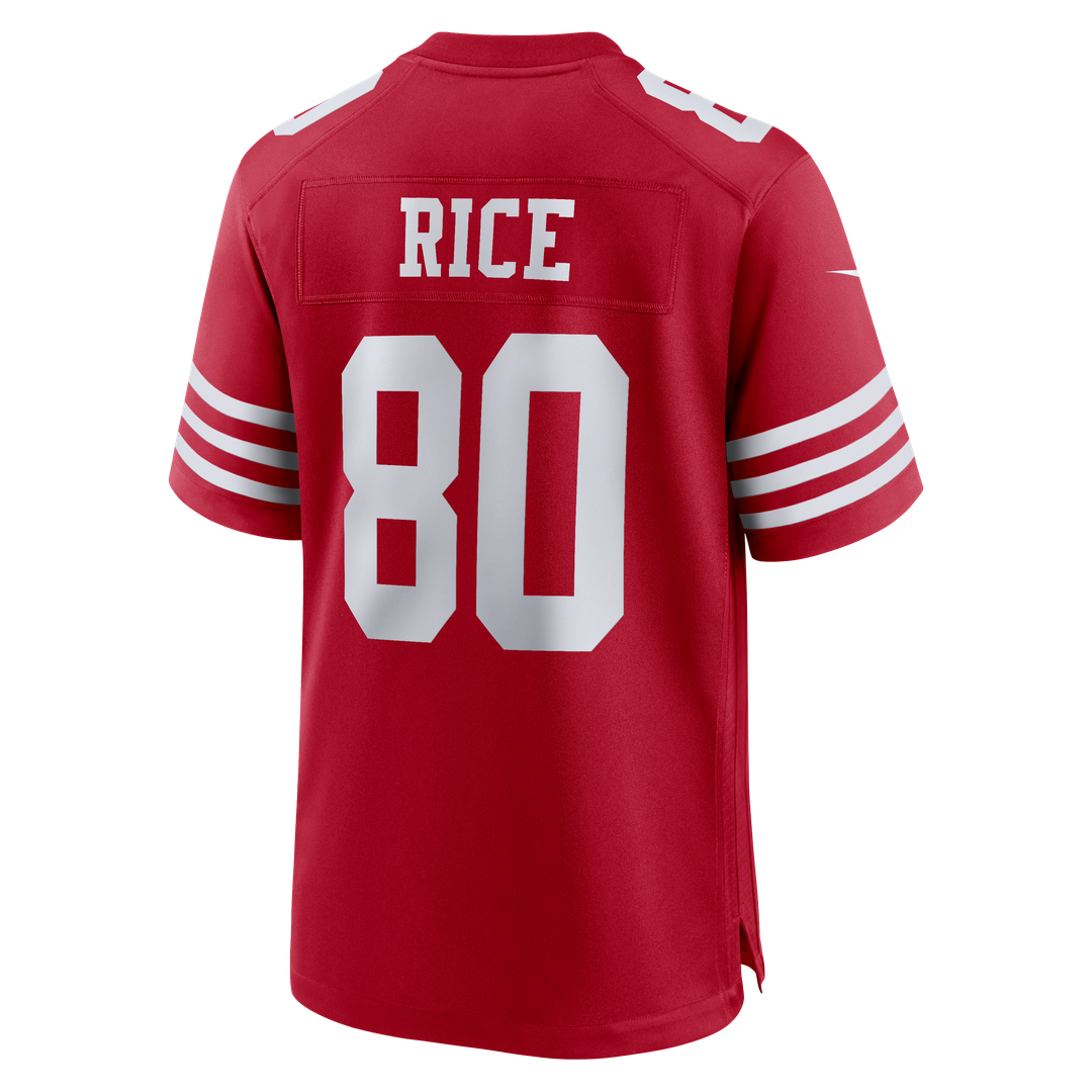 San Francisco 49ers Jerry Rice Nike Scarlet Retired Game product image 3