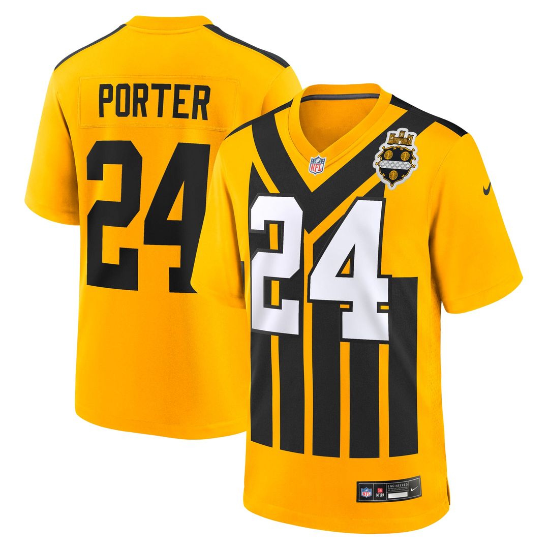 Pittsburgh Steelers Joey Porter Jr. Nike Gold Alternate product image 1
