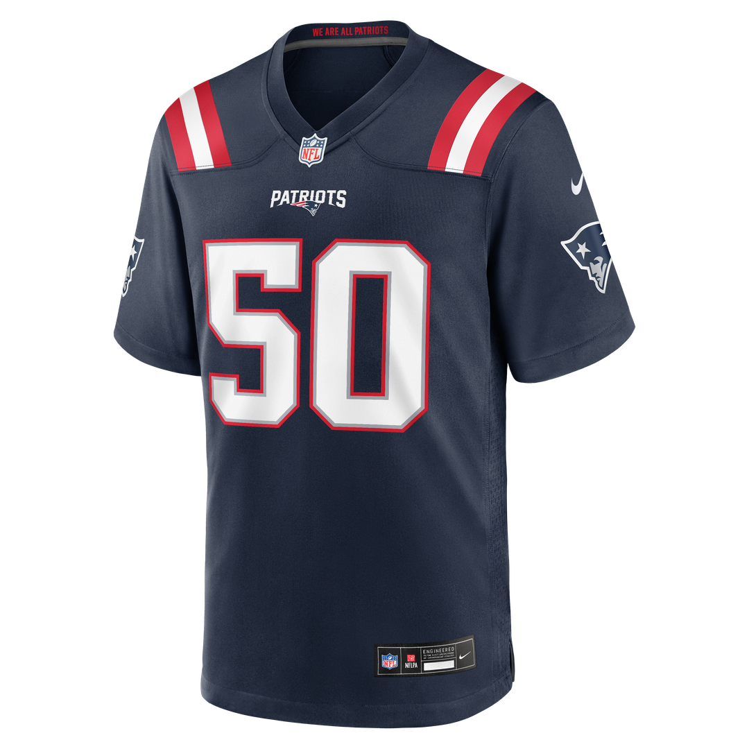 New England Patriots Mike Vrabel Nike White Retired Game product image 8