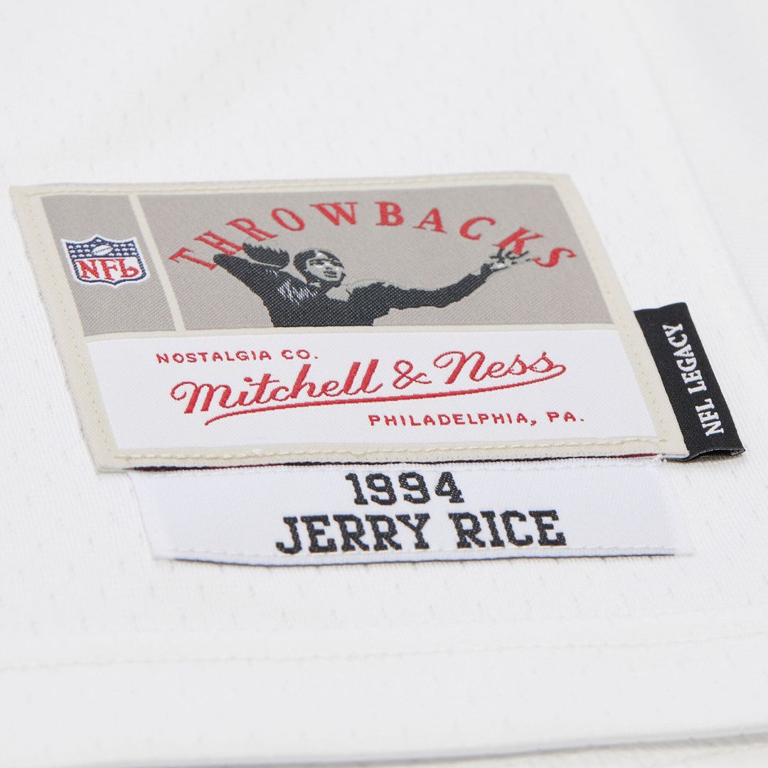 San Francisco 49ers Jerry Rice Mitchell & Ness White 1994 product image 5