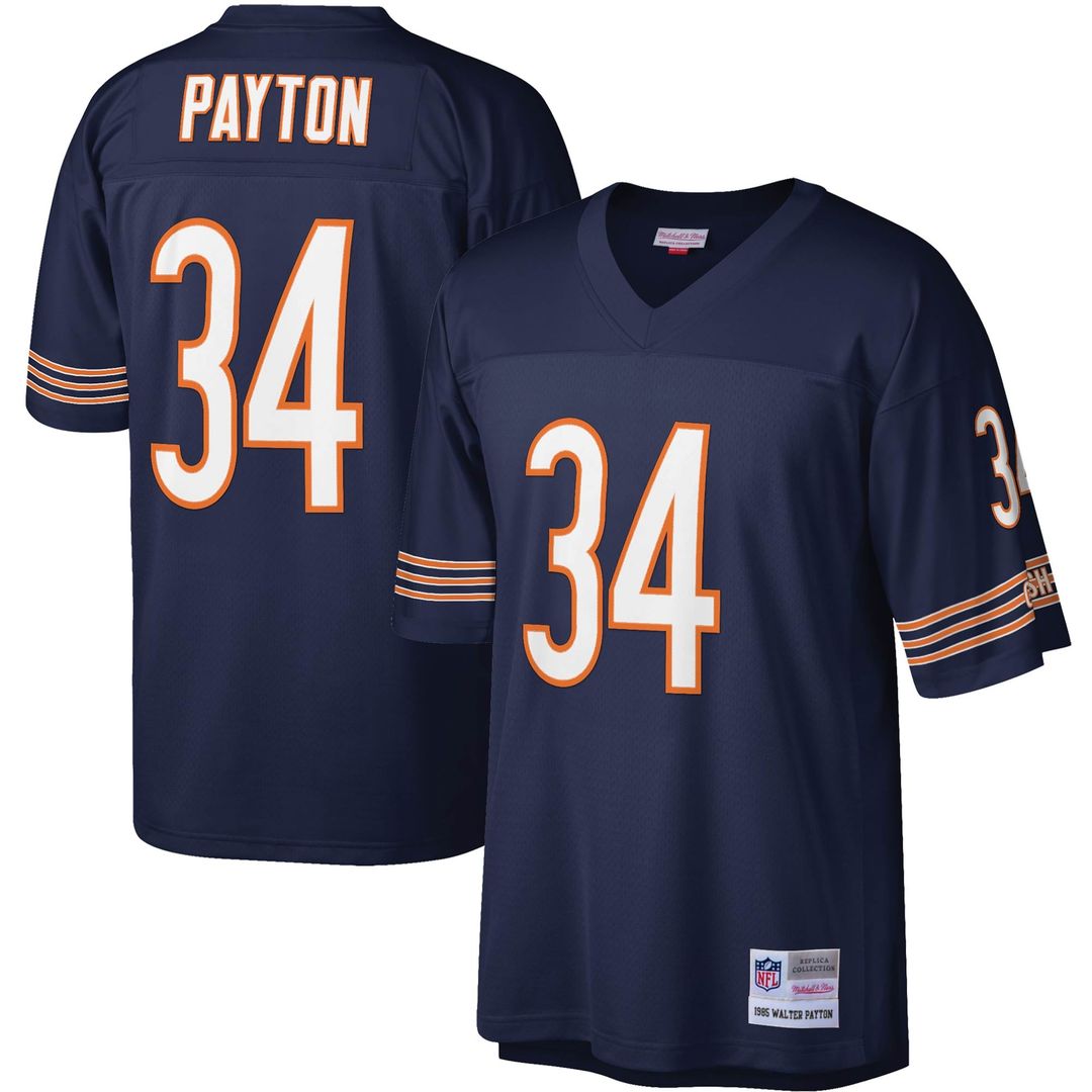 Chicago Bears Walter Payton Mitchell & Ness Navy Legacy product image 1
