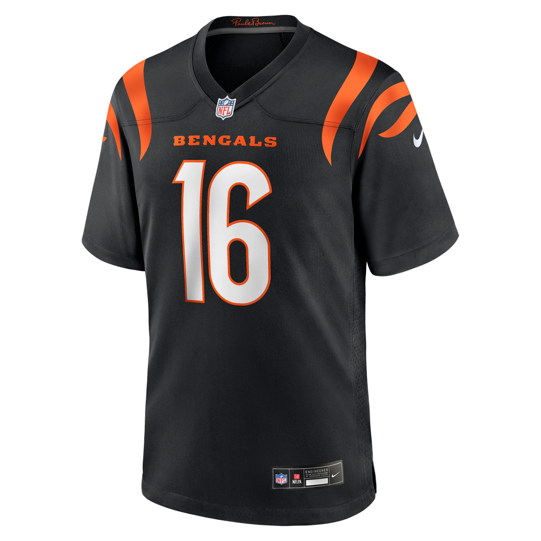 Cincinnati Bengals Joe Flacco Nike Black Game Jersey product image 2