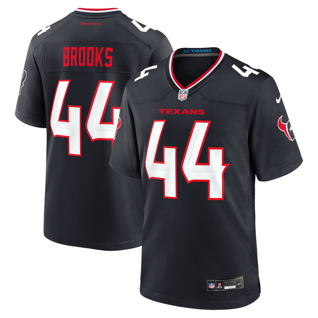 Houston Texans British Brooks Nike Navy Game Jersey product image 1