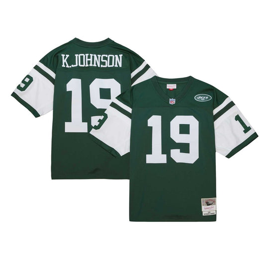 New York Jets Keyshawn Johnson Mitchell & Ness Green Legacy product image 1