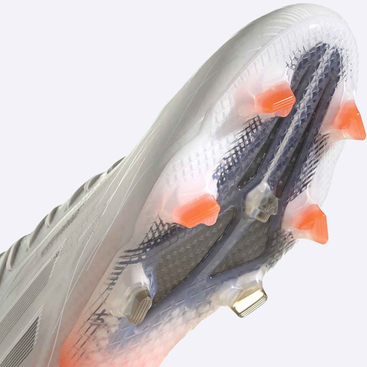 X Speedflow.1 Fg Firm Ground Soccer Shoes White/Red product image 4, provided for visual reference and product detail review