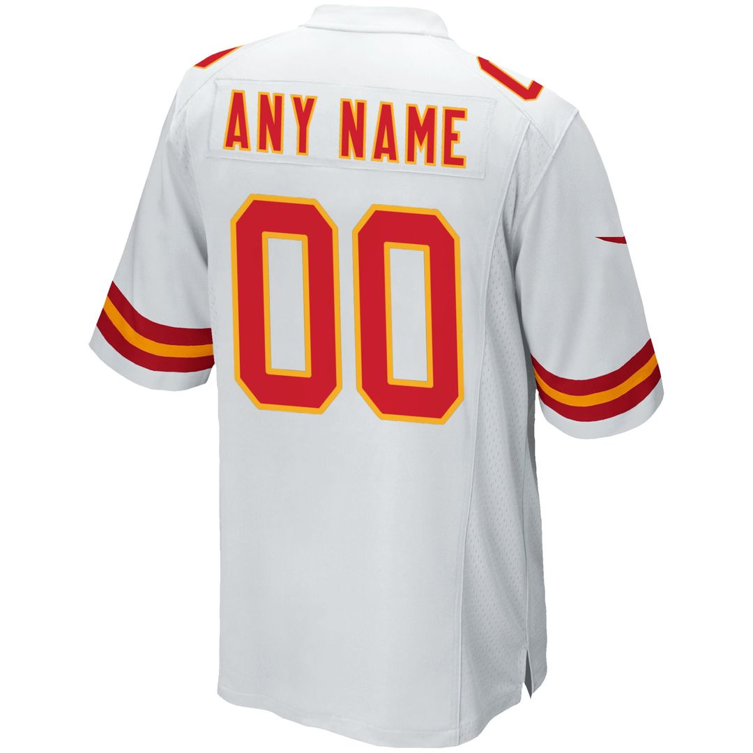 Kansas City Chiefs Nike White Custom Jersey product image 3