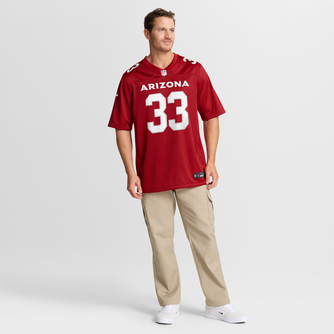 Arizona Cardinals Trey Benson Nike Cardinal Game Jersey product image 7