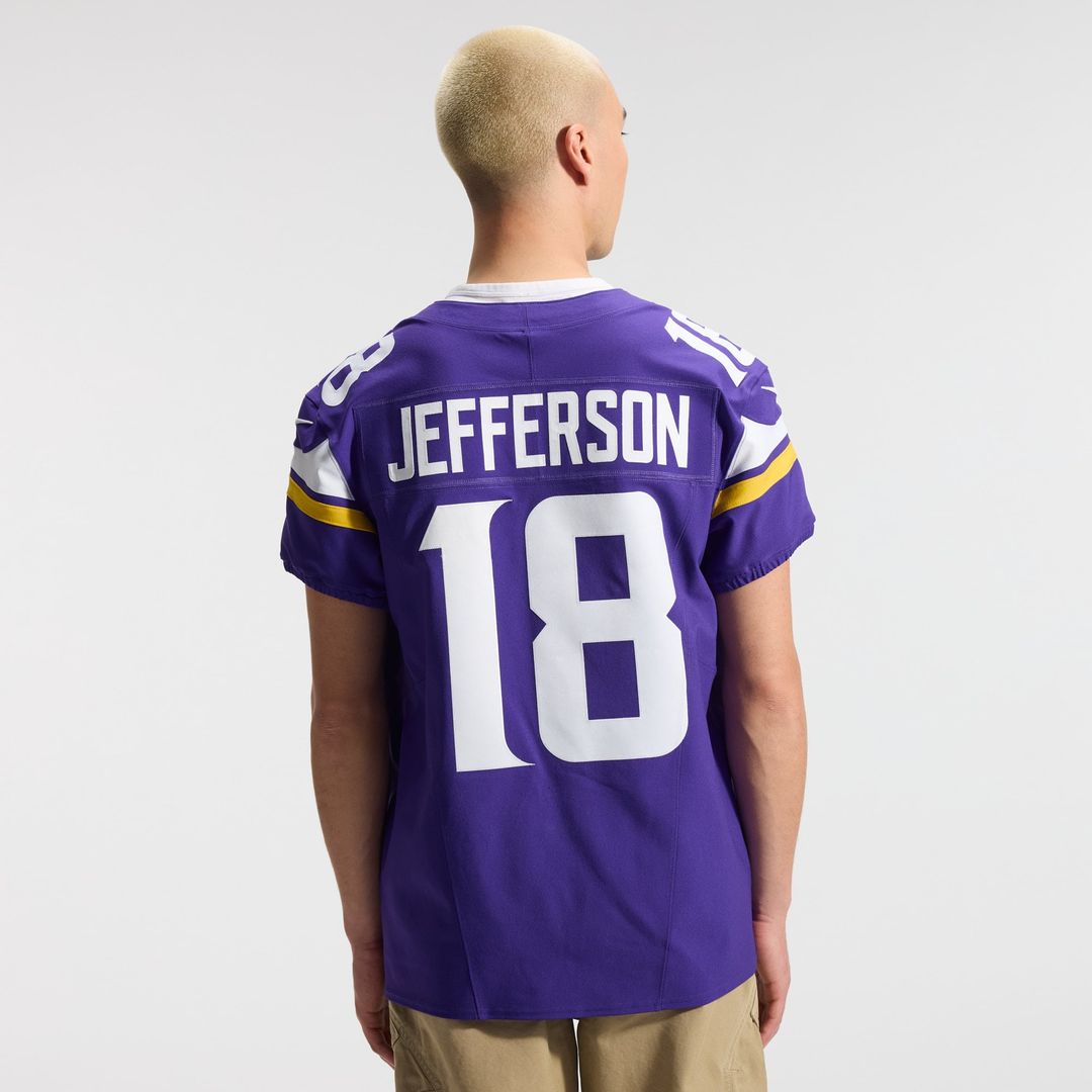 Minnesota Vikings Justin Jefferson Nike Purple Team Vapor product image 3