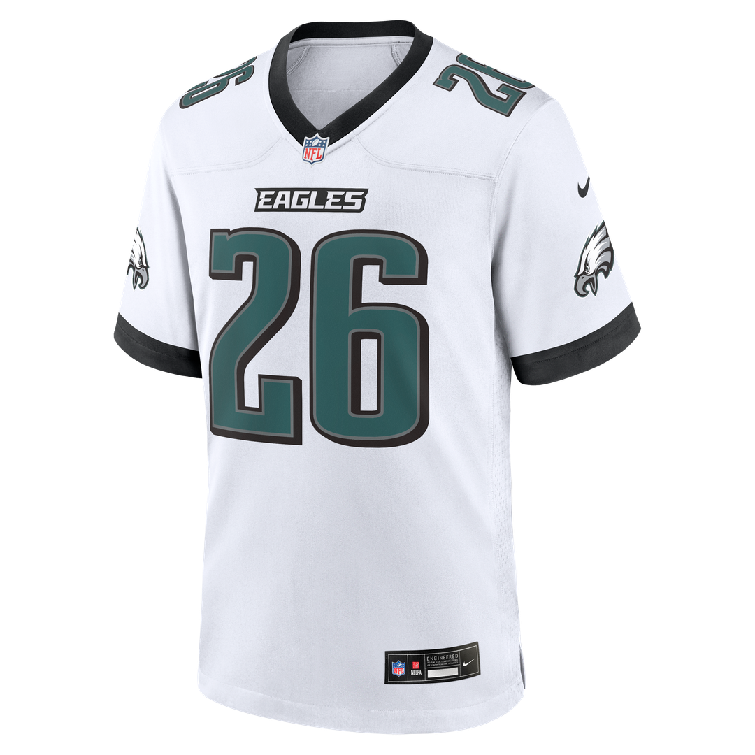 Philadelphia Eagles Saquon Barkley Nike White Game Jersey product image 19