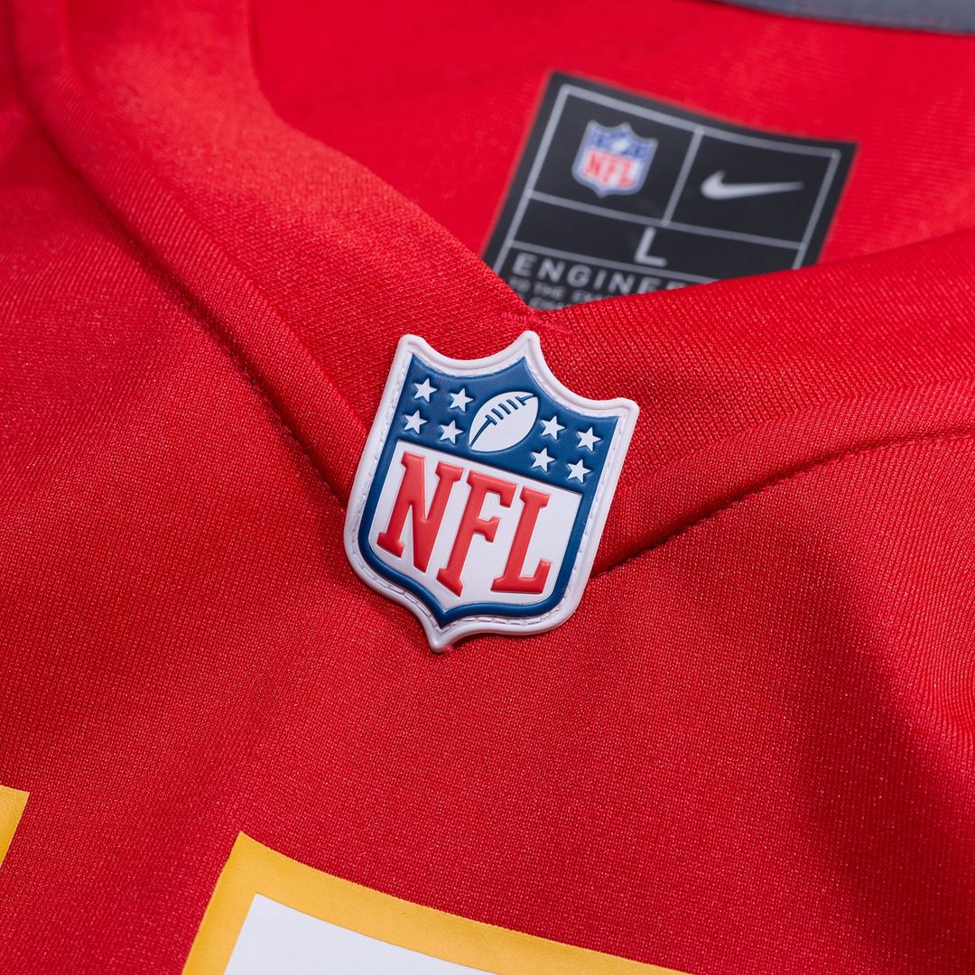Kansas City Chiefs Wanya Morris Nike Red Game Jersey product image 4