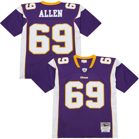 Minnesota Vikings Jared Allen Mitchell & Ness Purple 2011 product image 1