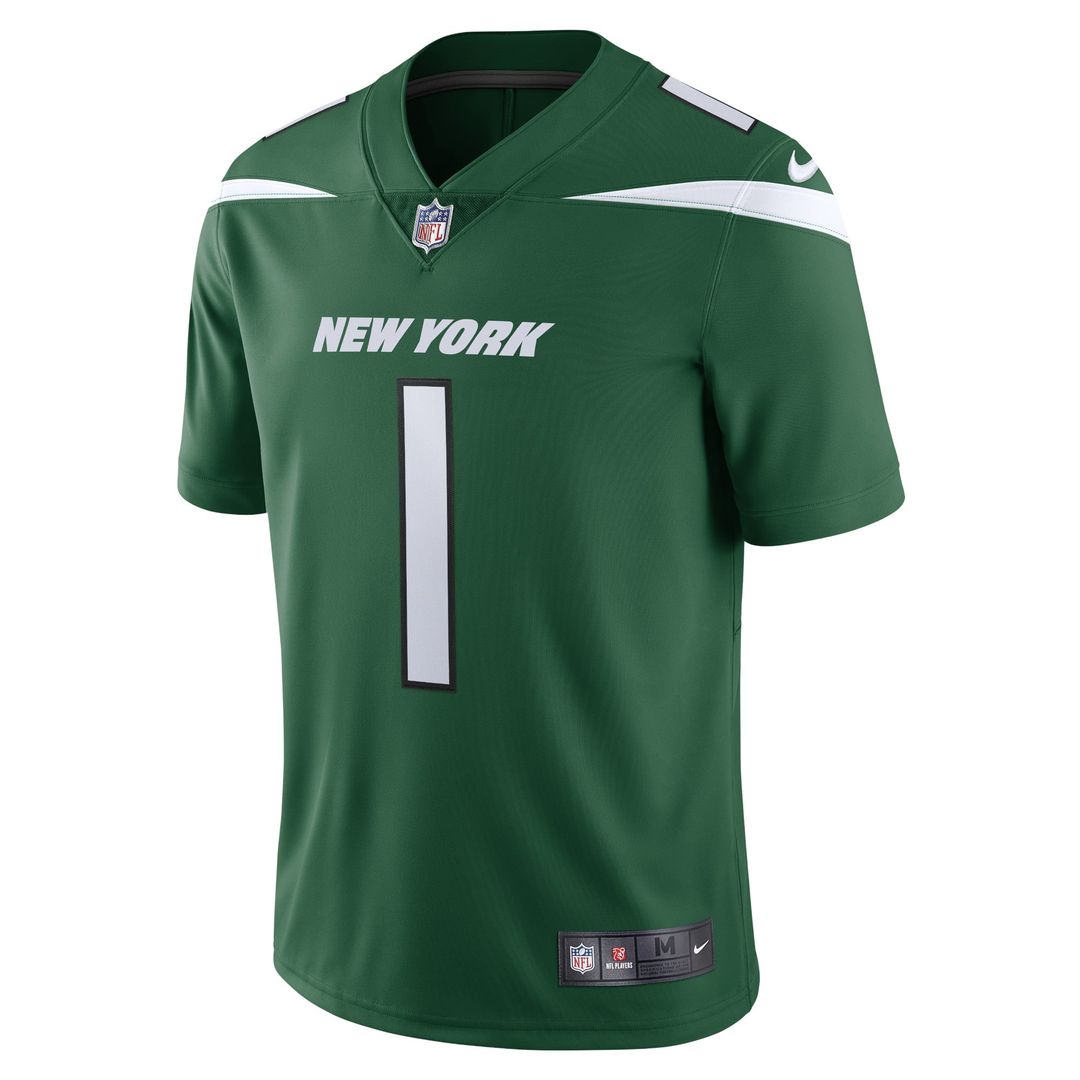 New York Jets Ahmad Sauce Gardner Nike Green Vapor Limited product image 2