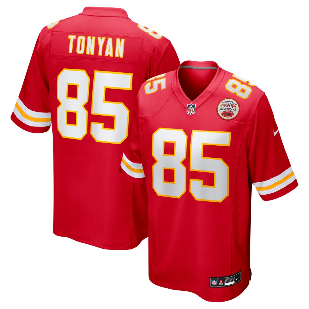 Kansas City Chiefs Robert Tonyan Nike Red Game Jersey product image 1