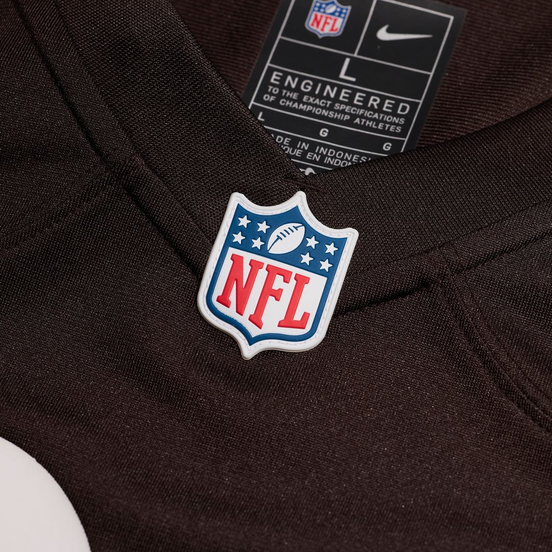 Cleveland Browns Jerry Jeudy Nike Brown Game Jersey product image 4