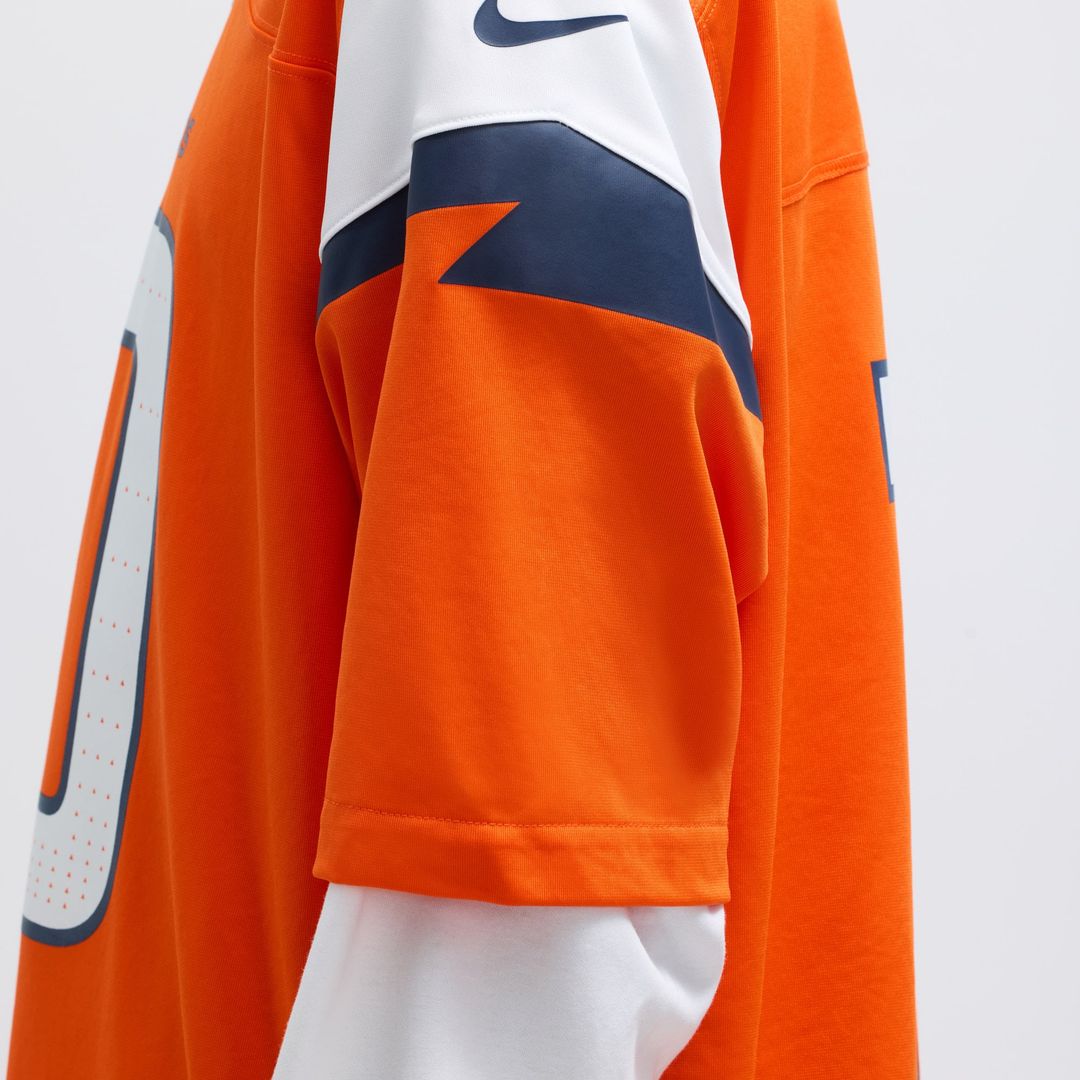 Denver Broncos Bo Nix Nike Navy Alternate Game Jersey product image 22