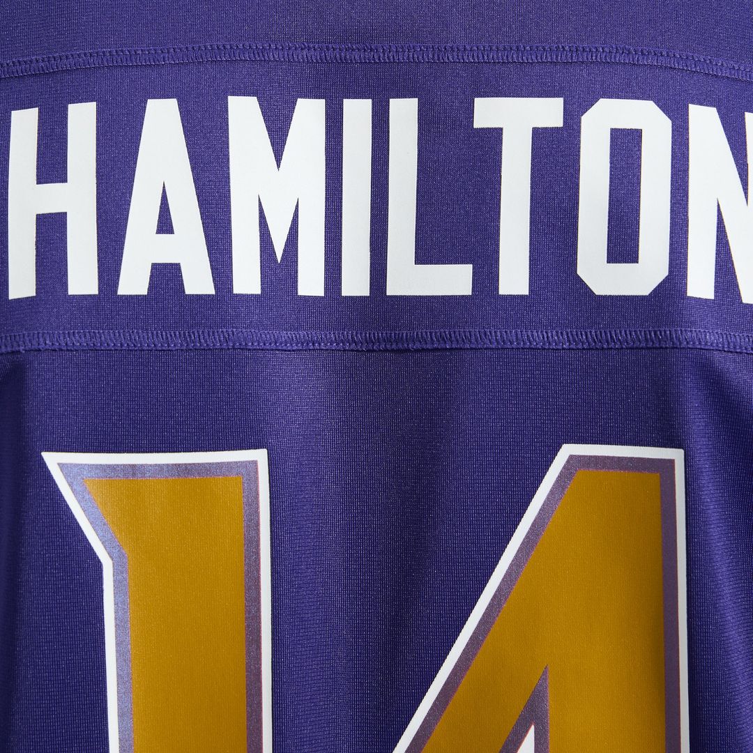 Baltimore Ravens Kyle Hamilton Nike Black Alternate Game product image 18