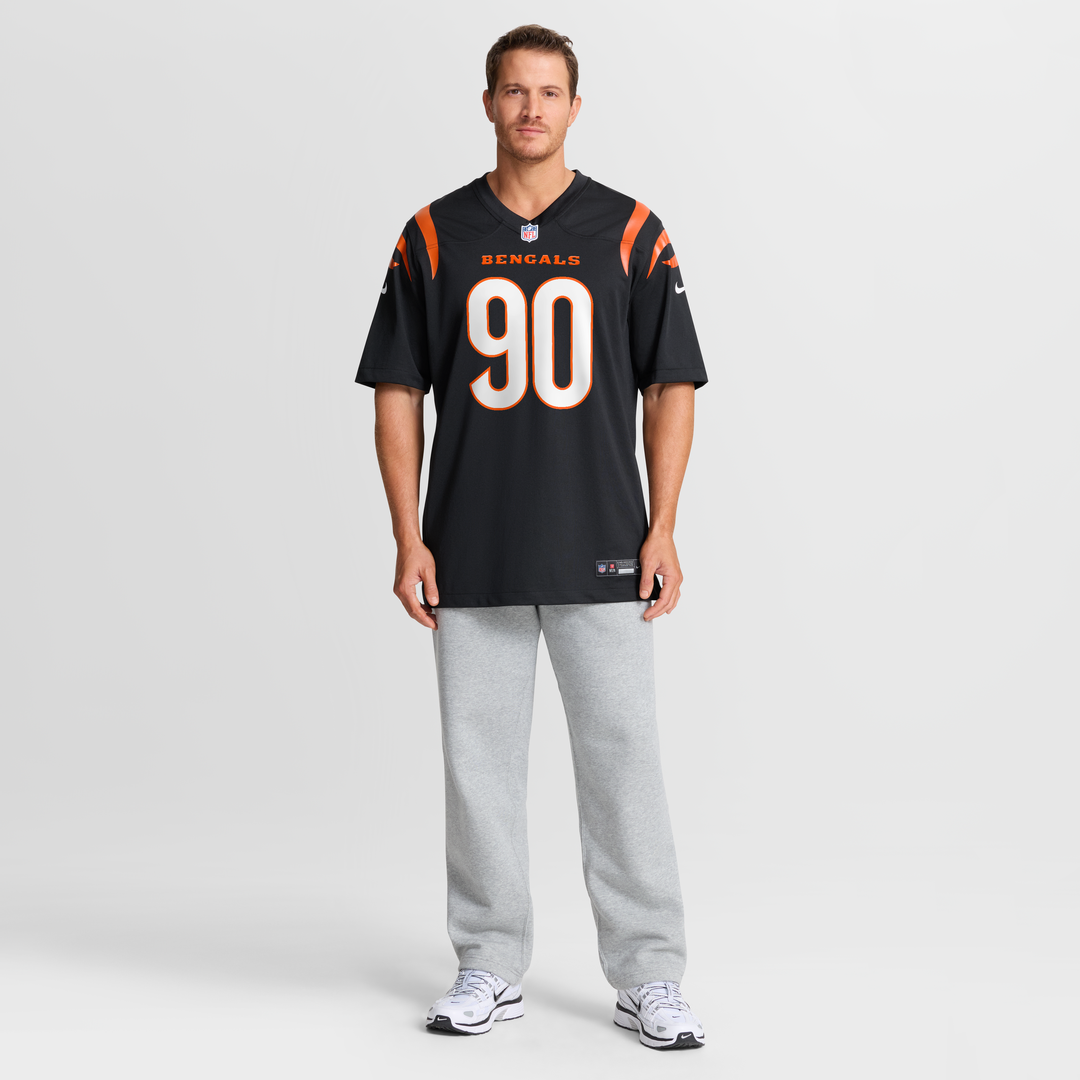Cincinnati Bengals Kris Jenkins Jr. Nike Black Game Jersey product image 7