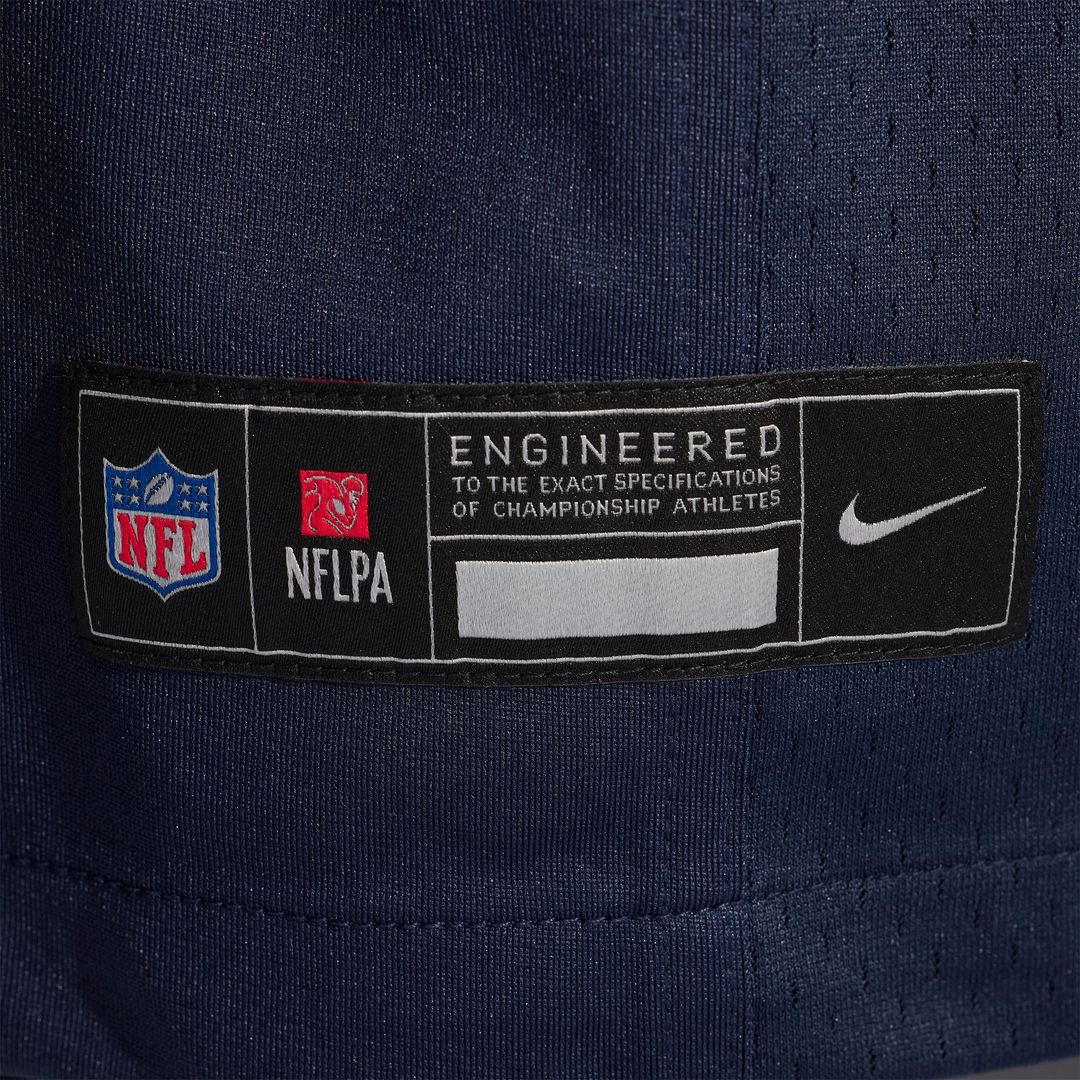 Chicago Bears Luther Burden III Nike Navy Game Jersey product image 6